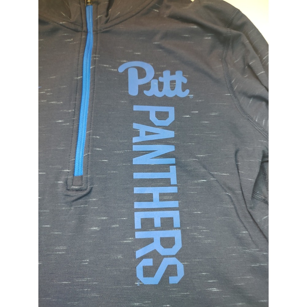 Nike Dri-FIT Pitt Panthers Pullover Top Women's Medium Half Zip Shirt - Picture 8 of 9